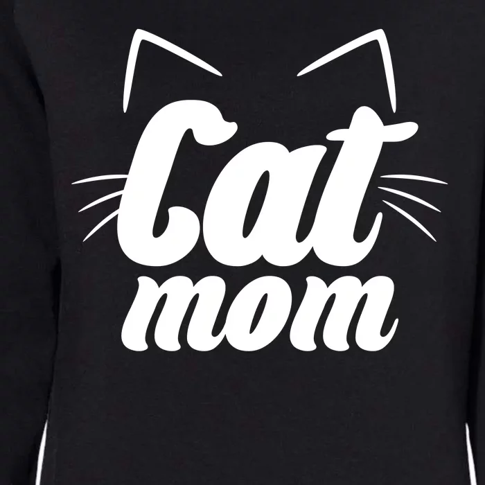 Funny Cat Mom  Cat Lover Womens California Wash Sweatshirt