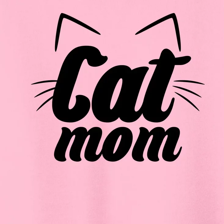 Funny Cat Mom  Cat Lover Toddler T-Shirt