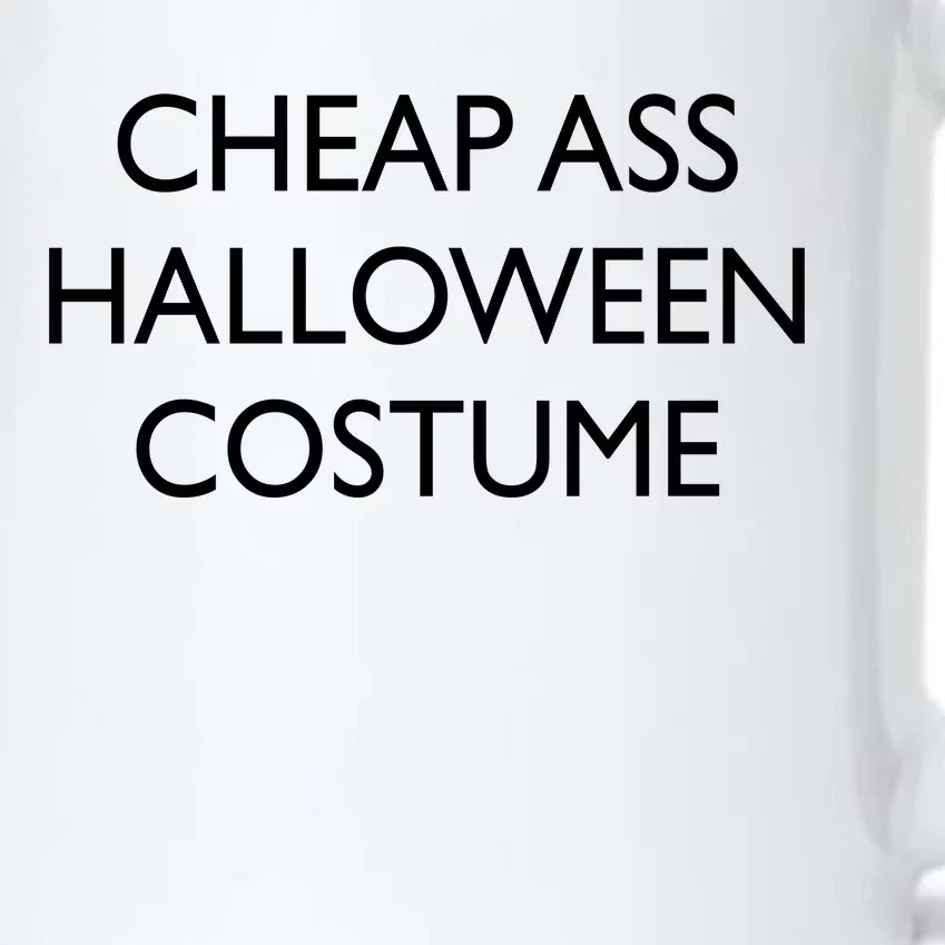 Funny Cheap Ass Halloween Costume Black Color Changing Mug