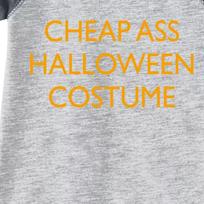 Funny Cheap Ass Halloween Costume Infant Baby Jersey Bodysuit