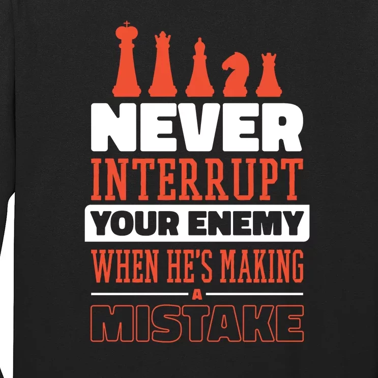 Funny Chess Quote Long Sleeve Shirt