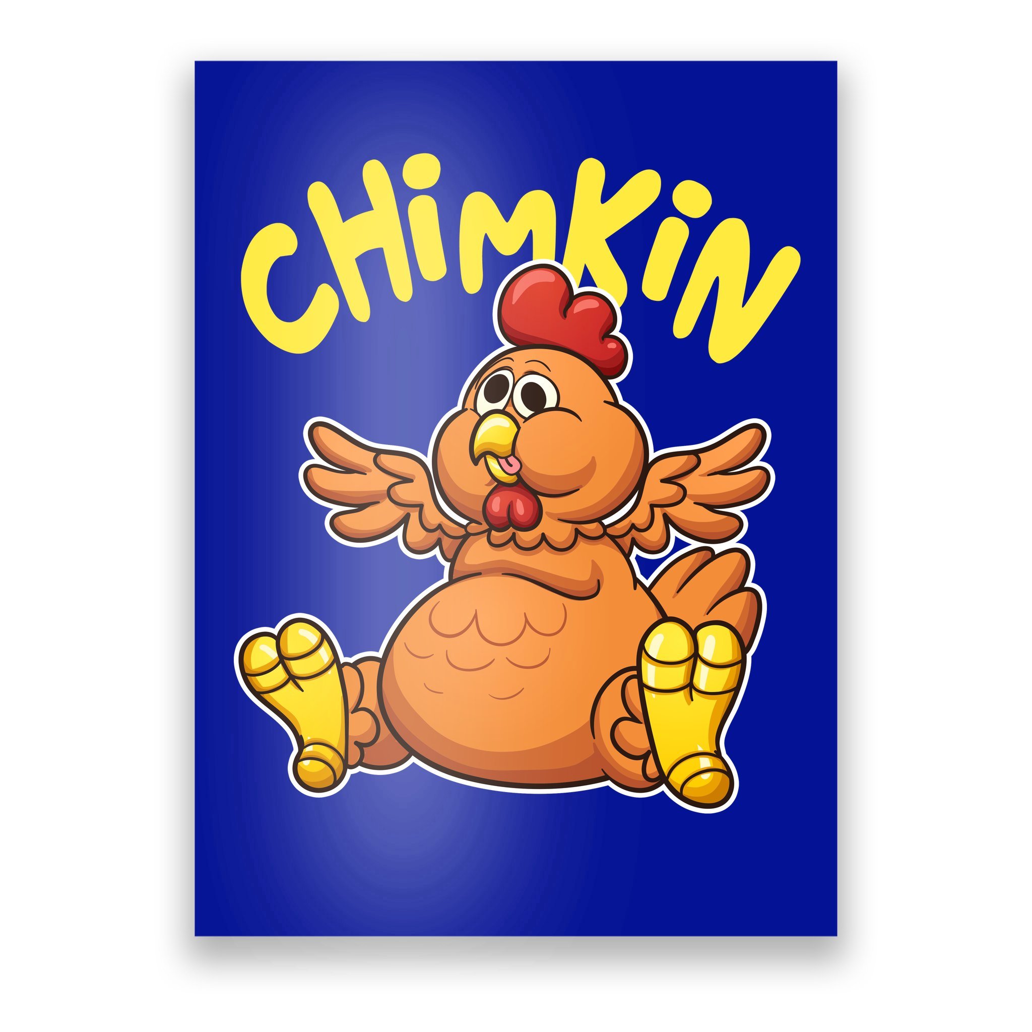 Funny Chimkin Meme Chunky Chicken Poster | TeeShirtPalace