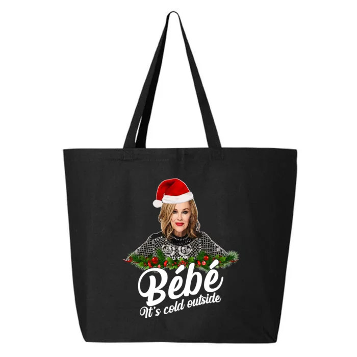 Funny Christmas Bebe It's Cold Outside 25L Jumbo Tote