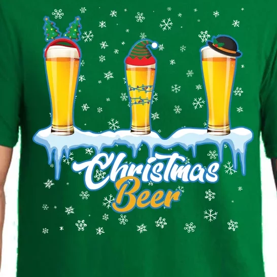 Funny Christmas Beer Pajama Set