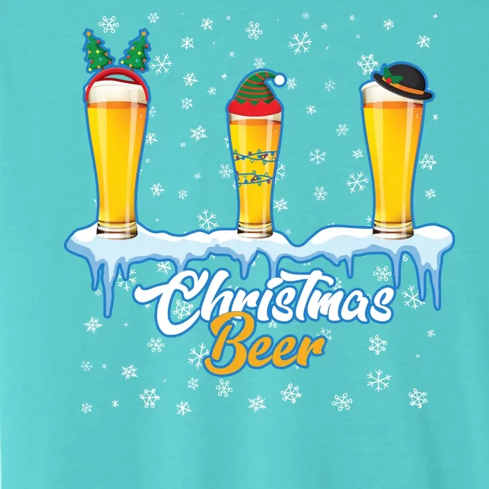 Funny Christmas Beer ChromaSoft Performance T-Shirt