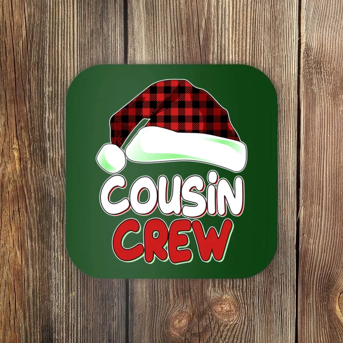 Funny Christmas Cousin Crew Matching Family Shirts Coaster