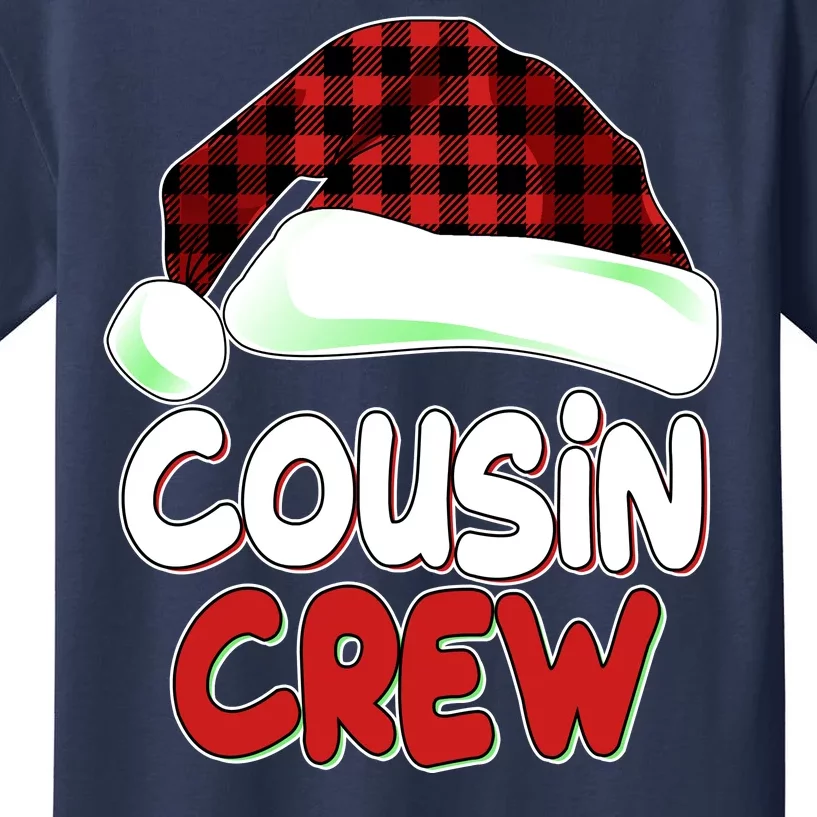 Funny Christmas Cousin Crew Matching Family Shirts Kids T-Shirt