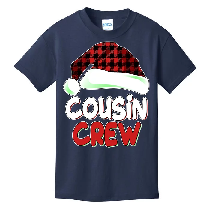 Funny Christmas Cousin Crew Matching Family Shirts Kids T-Shirt