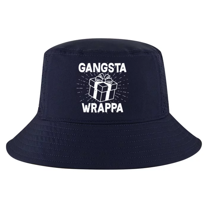 Funny Christmas Gangsta Wrappa Cool Comfort Performance Bucket Hat