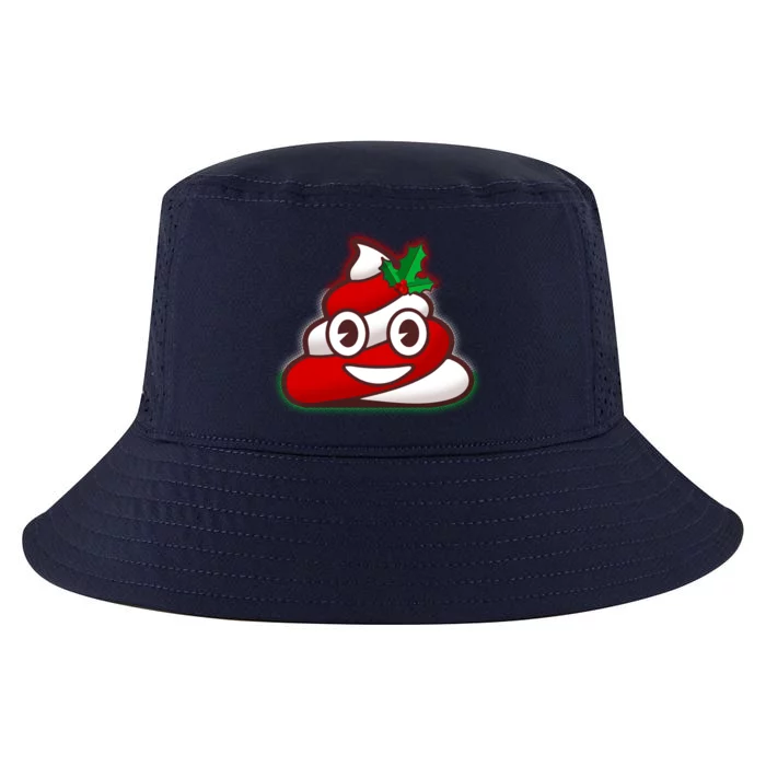 Funny Christmas Poop Emoji Cool Comfort Performance Bucket Hat