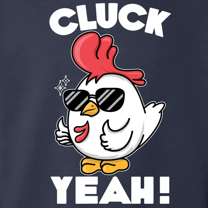 Funny Cluck Yeah! Cool Chicken Toddler Hoodie