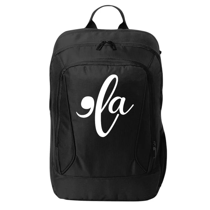 Funny Comma La Kamala Harris City Backpack