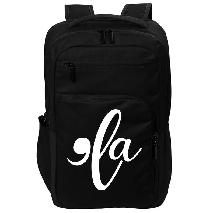 Funny Comma La Kamala Harris Impact Tech Backpack