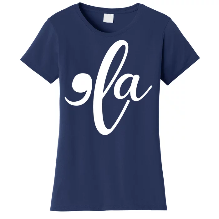 Funny Comma La Kamala Harris Women's T-Shirt