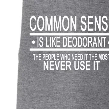 Funny Common Sense Sarcastic Meme Doggie 3-End Fleece Hoodie