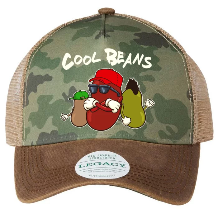 Funny Cool Beans Legacy Tie Dye Trucker Hat