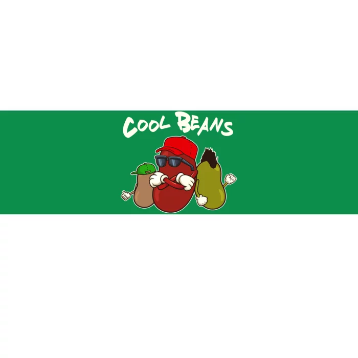 Funny Cool Beans Bumper Sticker