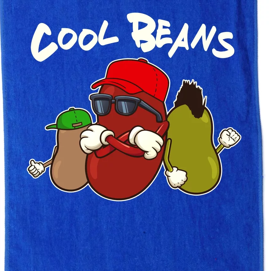 Funny Cool Beans Platinum Collection Golf Towel