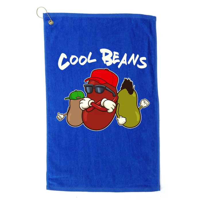 Funny Cool Beans Platinum Collection Golf Towel