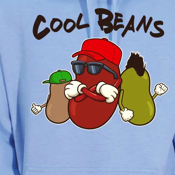 Funny Cool Beans Unisex Surf Hoodie