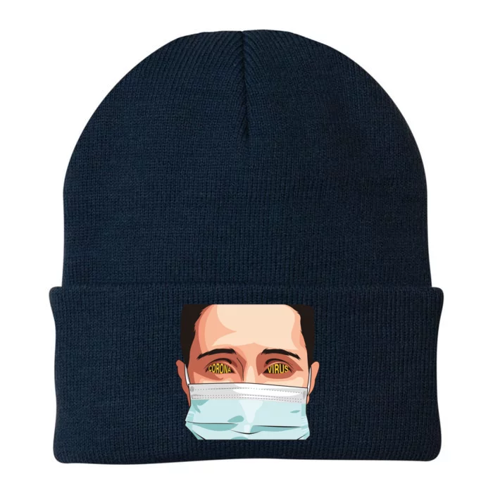 Funny Coronavirus Knit Cap Winter Beanie