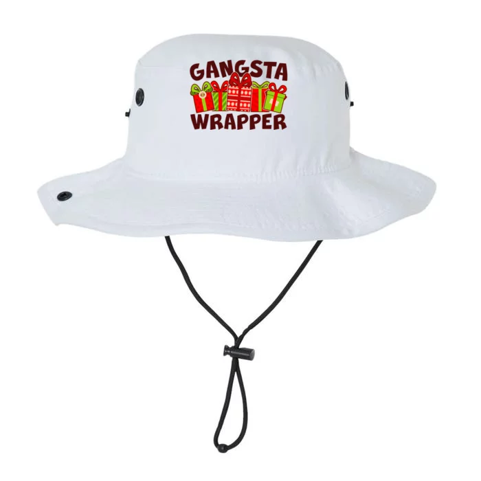 Funny Cute Christmas Gangsta Wrapper Legacy Cool Fit Booney Bucket Hat