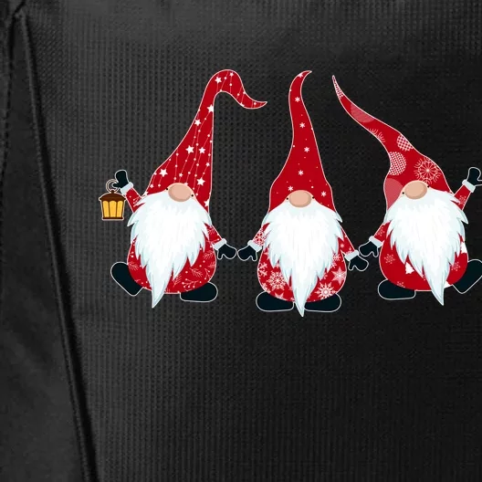 Funny Cute Christmas Gnomes City Backpack