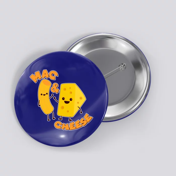 Funny Cute Mac & Cheese Button