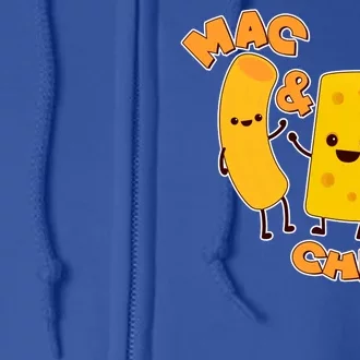 Funny Cute Mac & Cheese Full Zip Hoodie