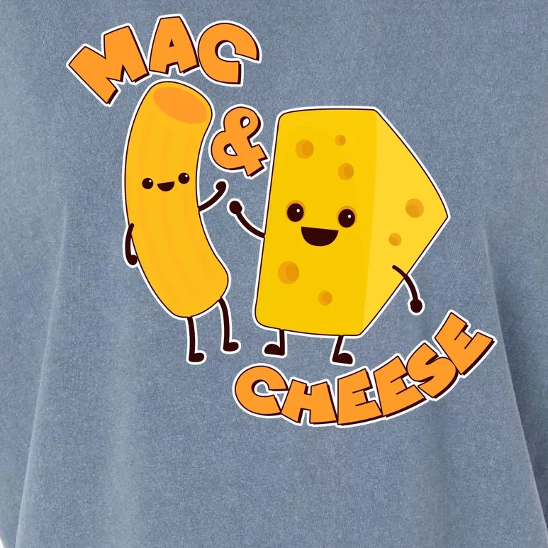 Funny Cute Mac & Cheese Garment-Dyed Women's Muscle Tee