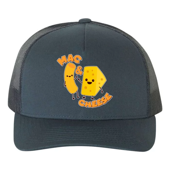 Funny Cute Mac & Cheese Yupoong Adult 5-Panel Trucker Hat