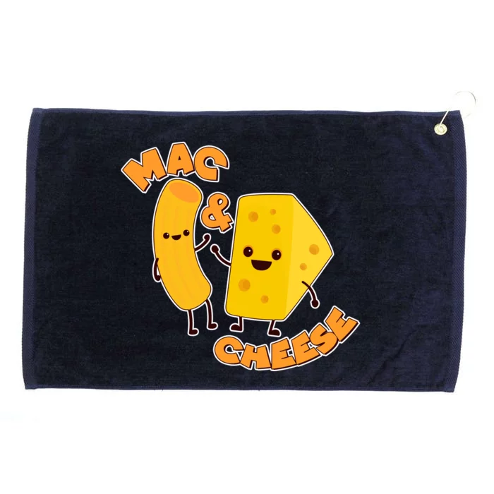 Funny Cute Mac & Cheese Grommeted Golf Towel