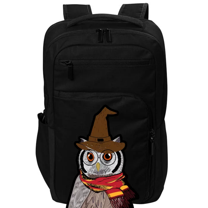 Funny Cute Owl Halloween Impact Tech Backpack