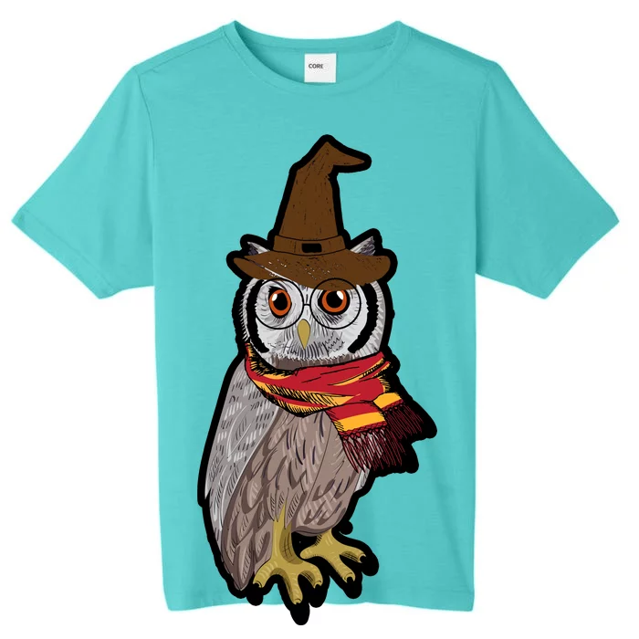 Funny Cute Owl Halloween ChromaSoft Performance T-Shirt