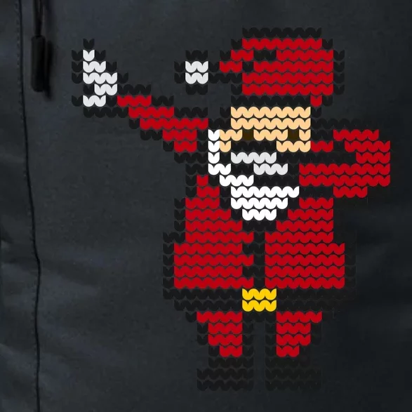 Funny Dabbing Santa Pixel Daily Commute Backpack