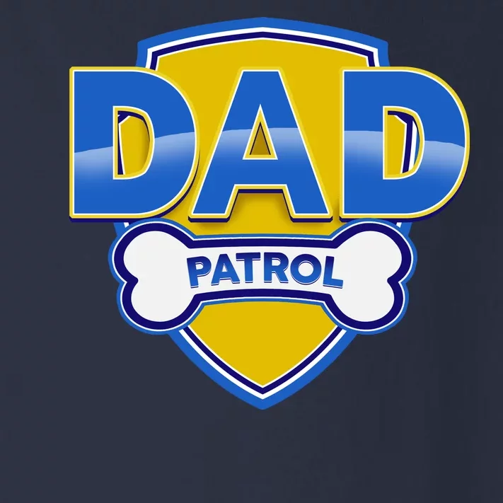 Funny Dad Patrol Dog Dad Toddler Long Sleeve Shirt