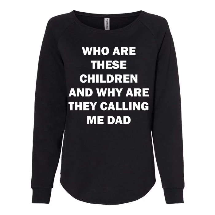 Funny Dad Quote Womens California Wash Sweatshirt