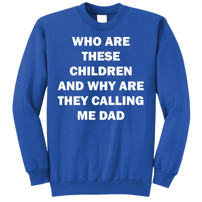 Funny Dad Quote Tall Sweatshirt