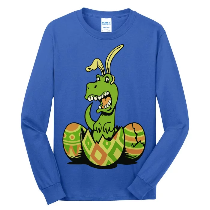 Funny Dino Easter Egg Tall Long Sleeve T-Shirt