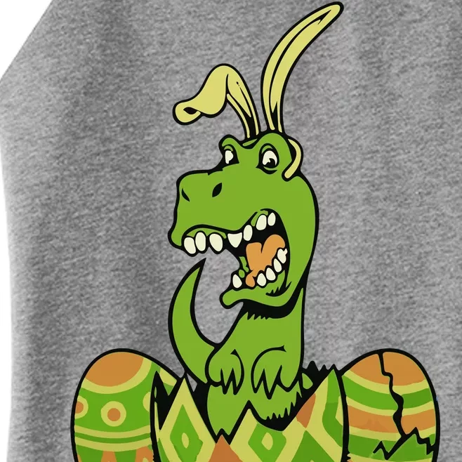 Funny Dino Easter Egg Women’s Perfect Tri Rocker Tank