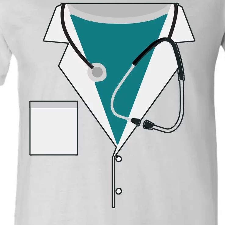 Funny Doctor Costume V-Neck T-Shirt