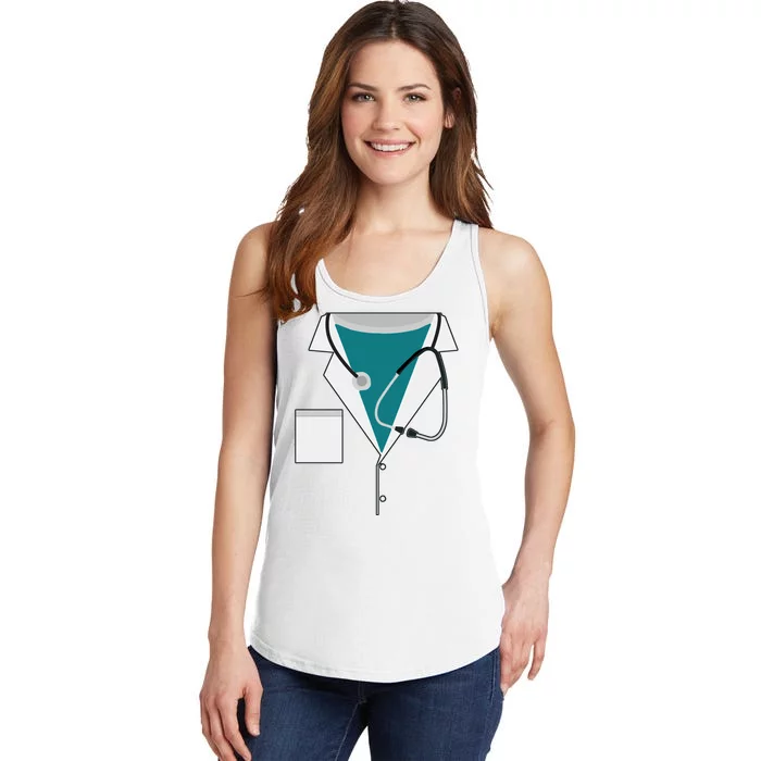 Funny Doctor Costume Ladies Essential Tank