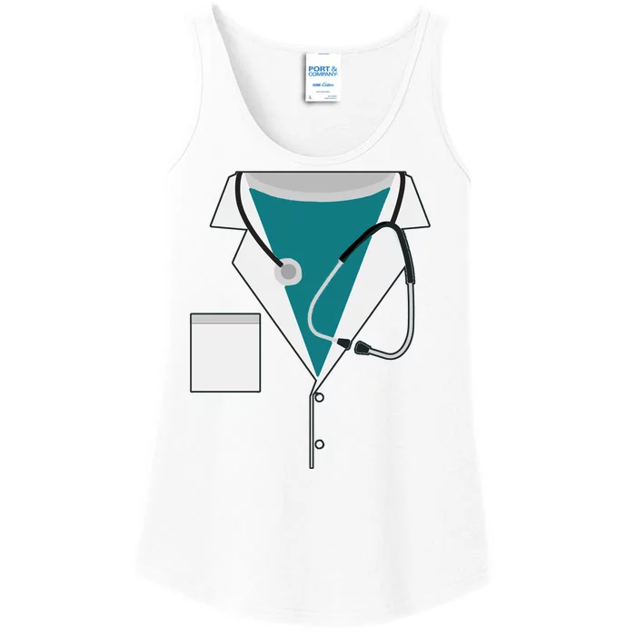 Funny Doctor Costume Ladies Essential Tank