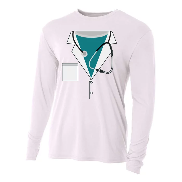 Funny Doctor Costume Cooling Performance Long Sleeve Crew