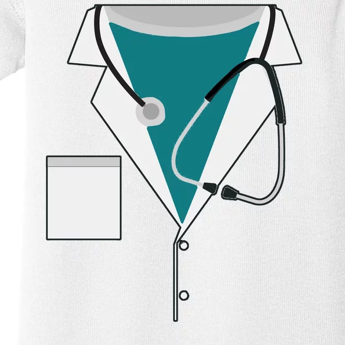 Funny Doctor Costume Baby Bodysuit