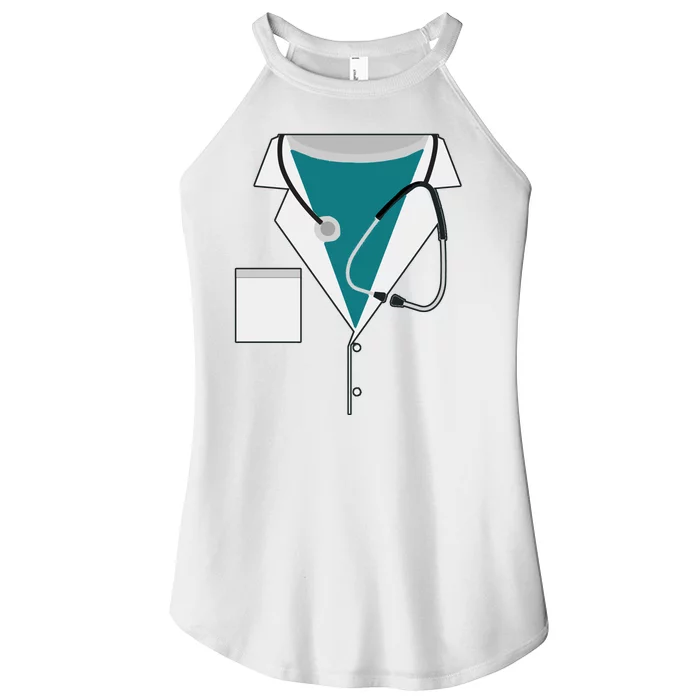 Funny Doctor Costume Women’s Perfect Tri Rocker Tank