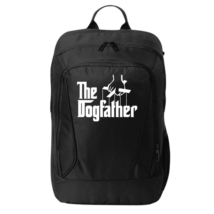 Funny Dog Father The DogFather City Backpack