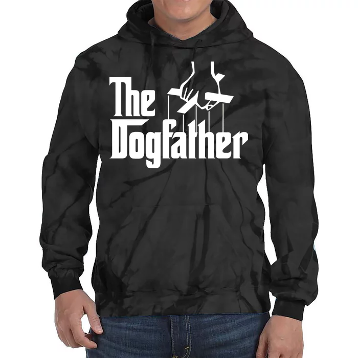 Funny Dog Father The DogFather Tie Dye Hoodie