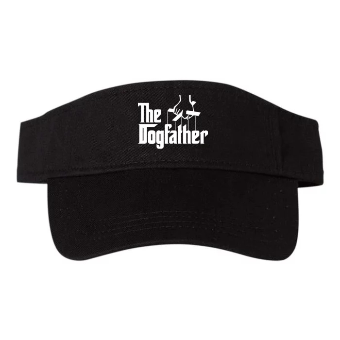 Funny Dog Father The DogFather Valucap Bio-Washed Visor