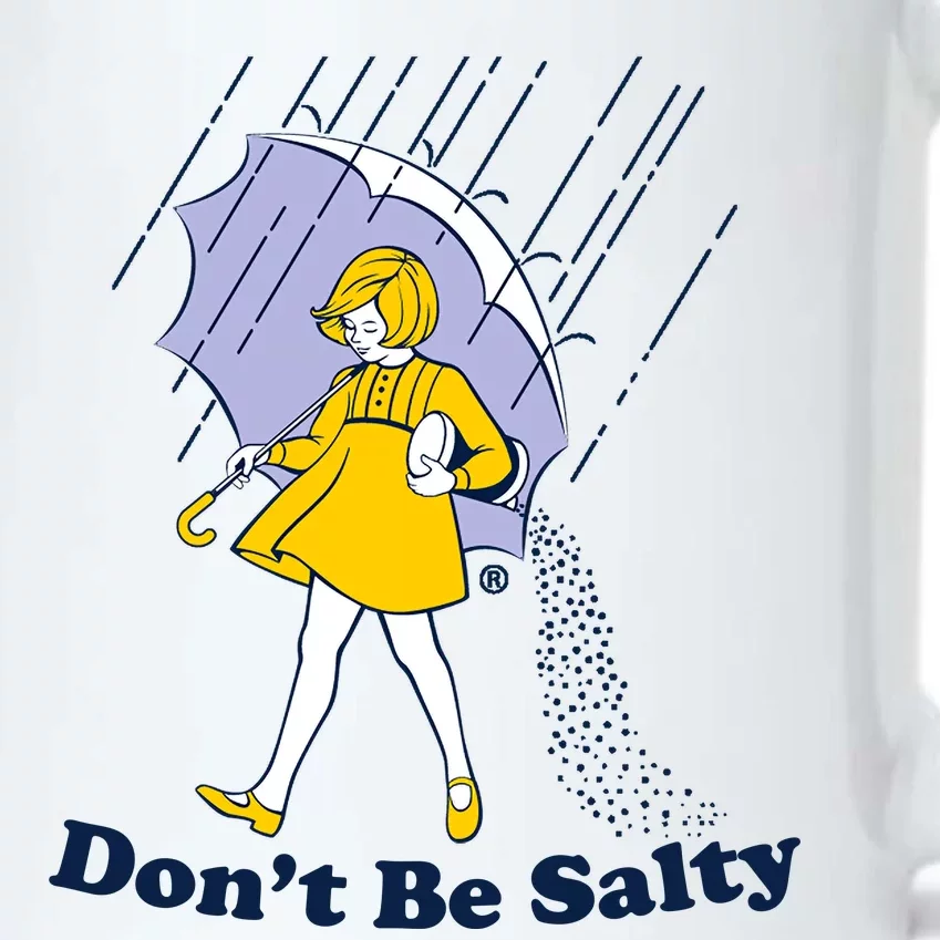 Funny Don't Be Salty Black Color Changing Mug